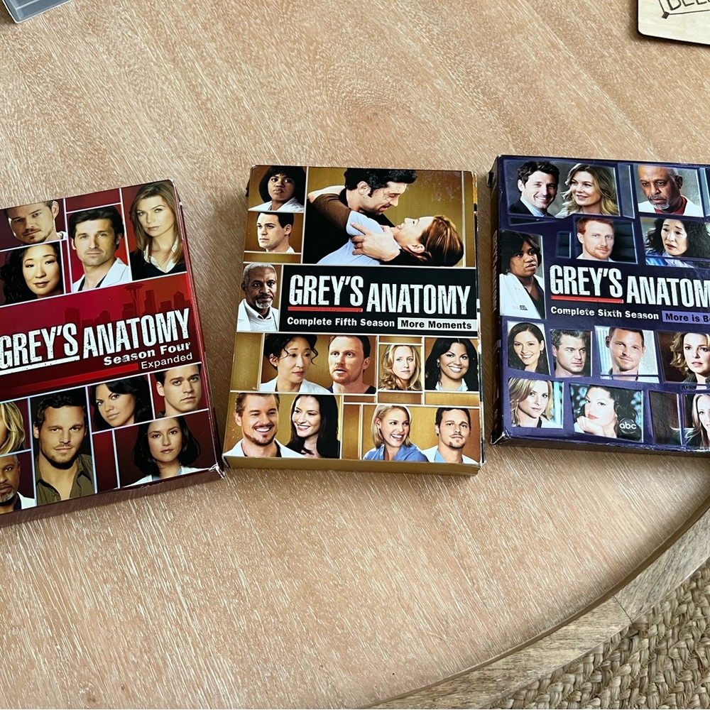 Grey's Anatomy DVD Box Set Seasons 4-6
